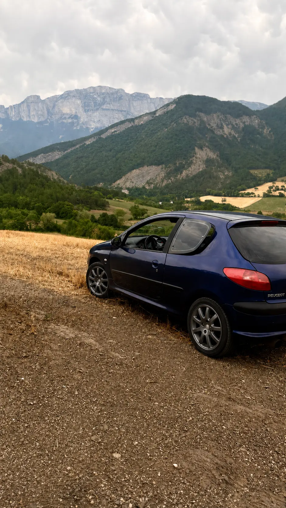 Automobile en Provence